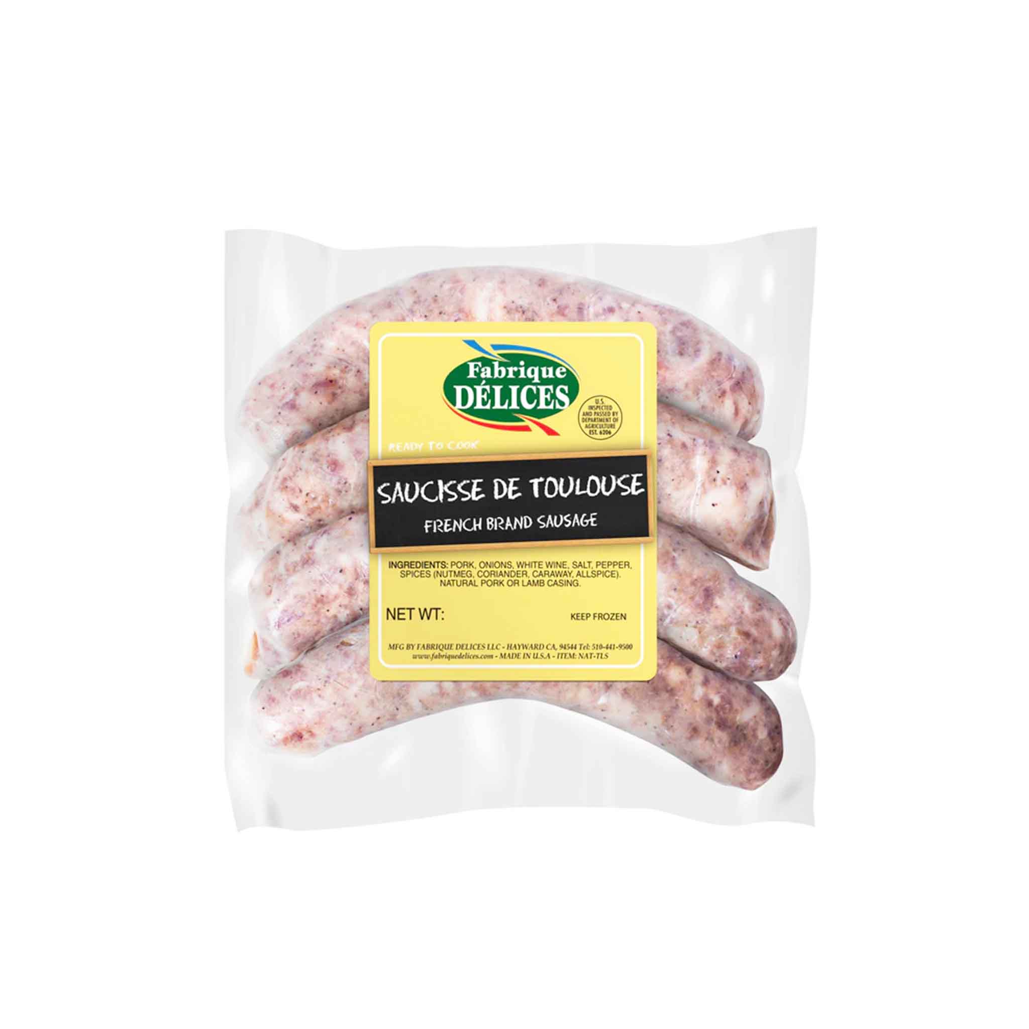 FABRIQUE DELICES TOULOUSE SAUSAGE – monsieur marcel gourmet market