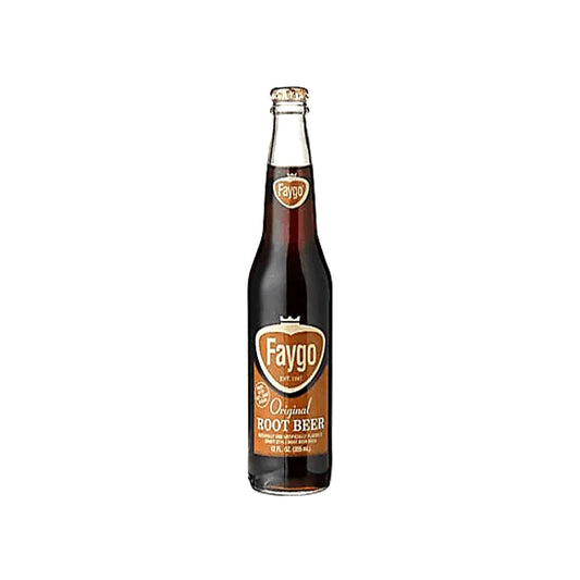 FAYGO ROOT BEER SODA 12oz
