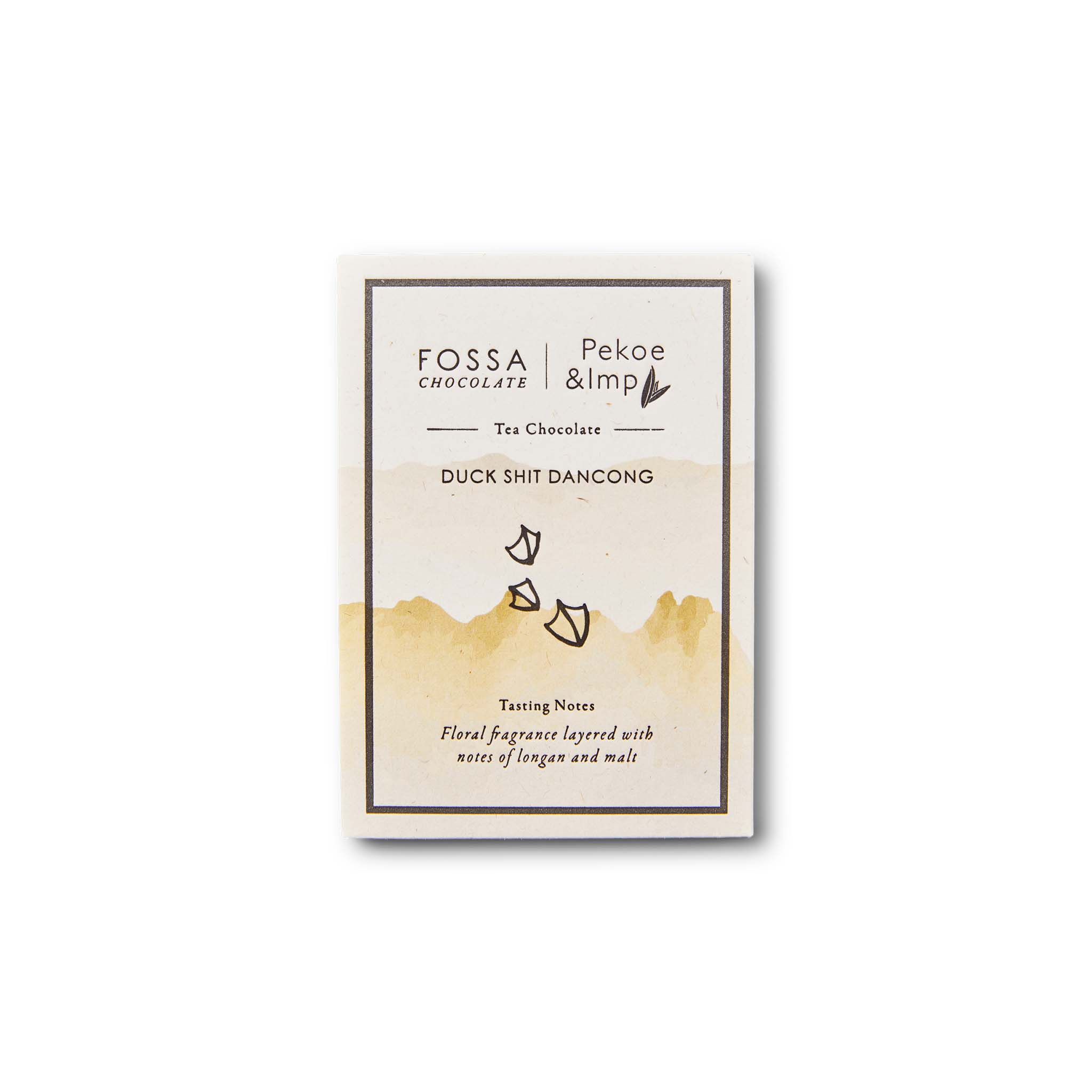 FOSSA DUCK SHIT DANCONG TEA CHOCOLATE 50g – monsieur marcel