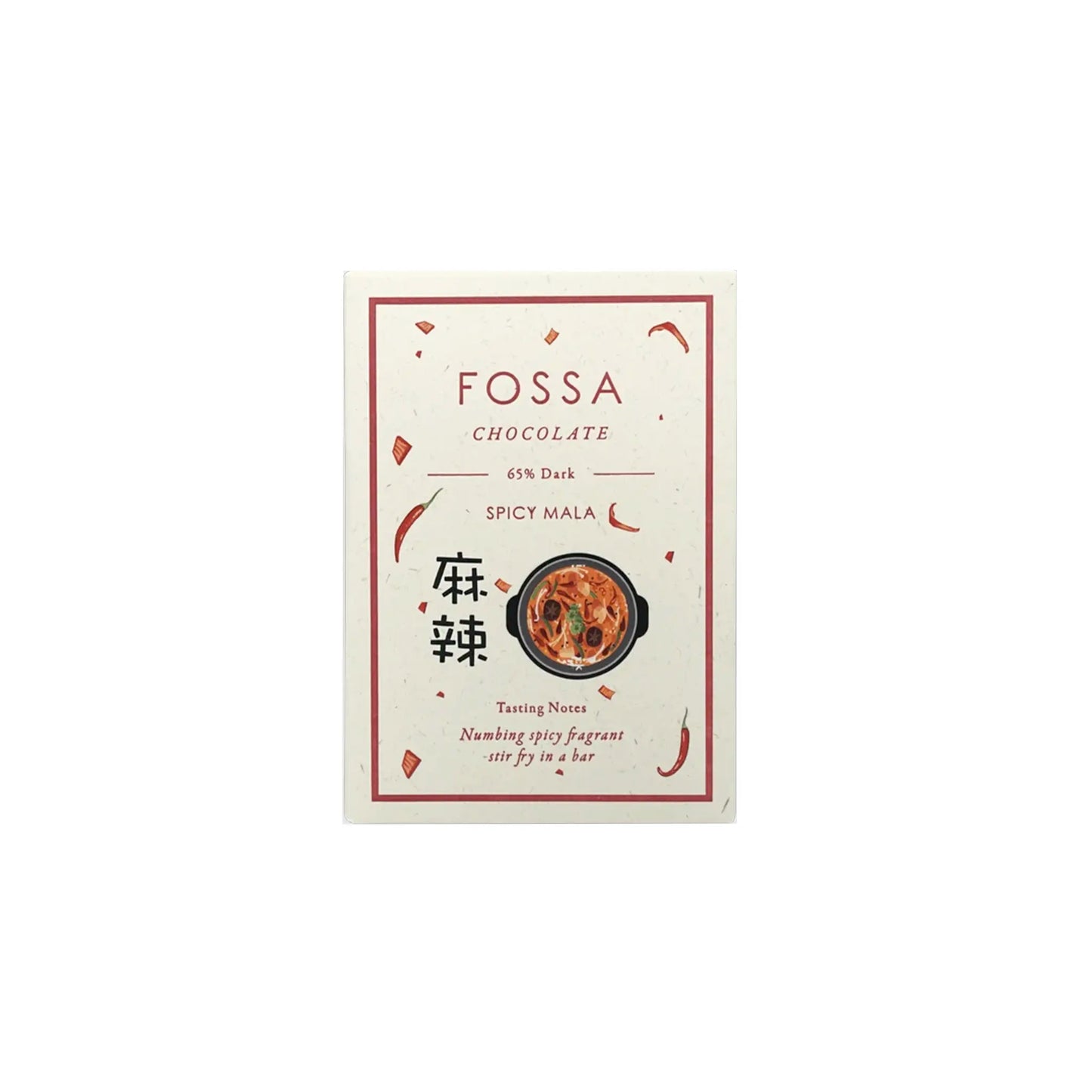 FOSSA SPICY MALA 65% DARK CHOCOLATE 50g