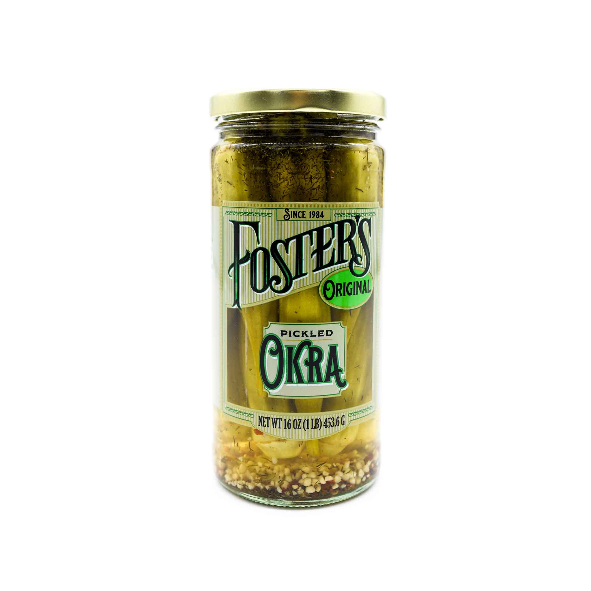 FOSTERS PICKLED OKRA 16oz