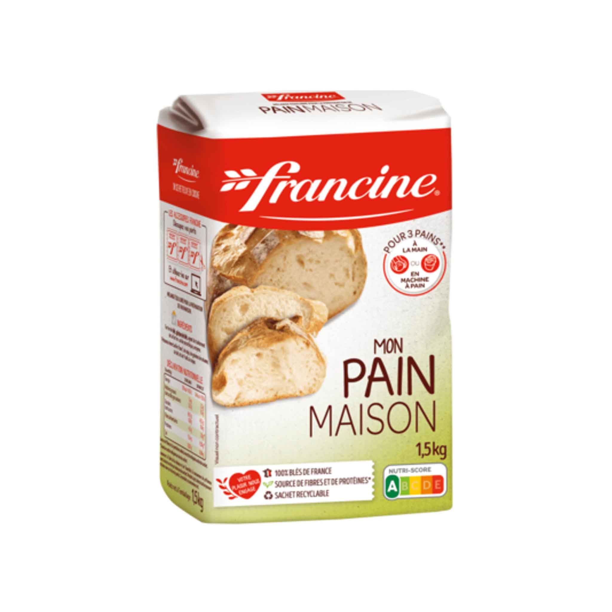 FRANCINE FLOUR FOR BREAD 1.5kg – monsieur marcel gourmet market