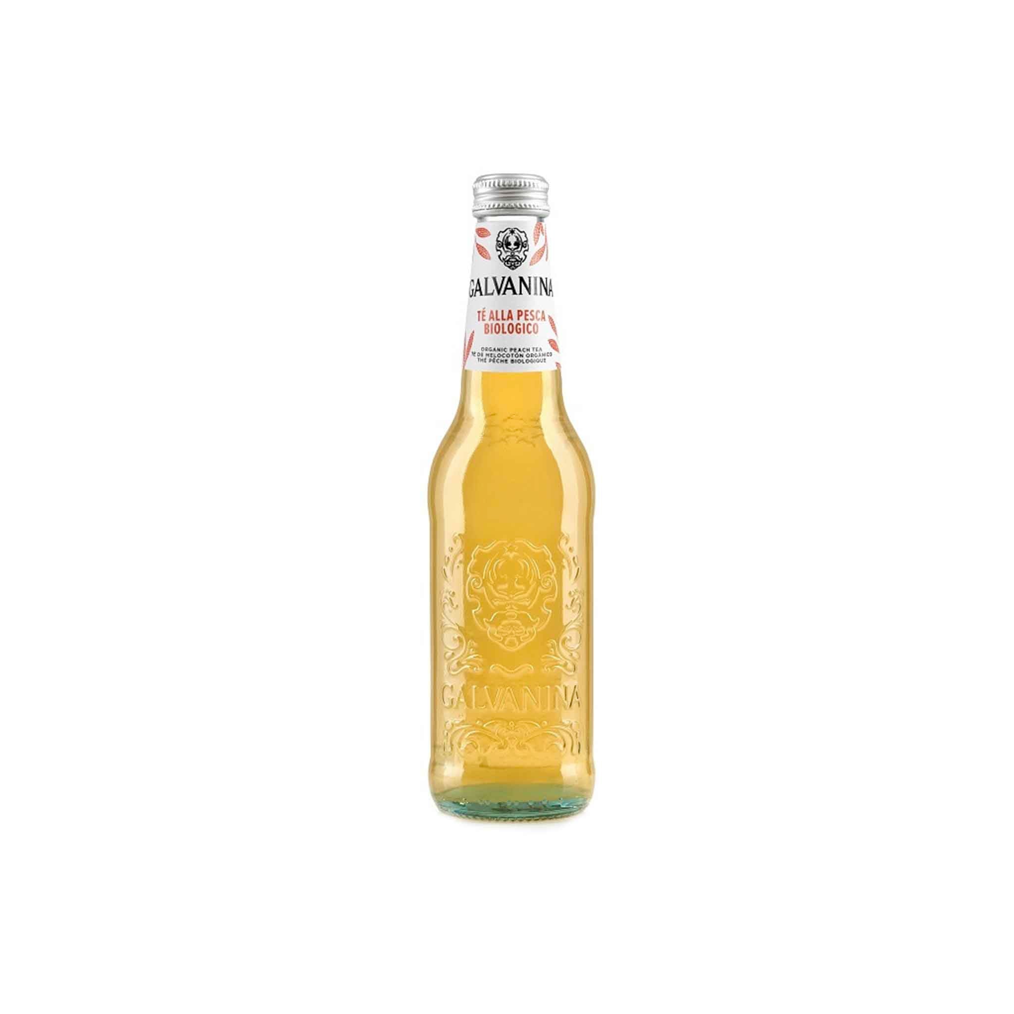 Iced Tea Galvanina Organic Peach Tea 355ml | Monsieur Marcel