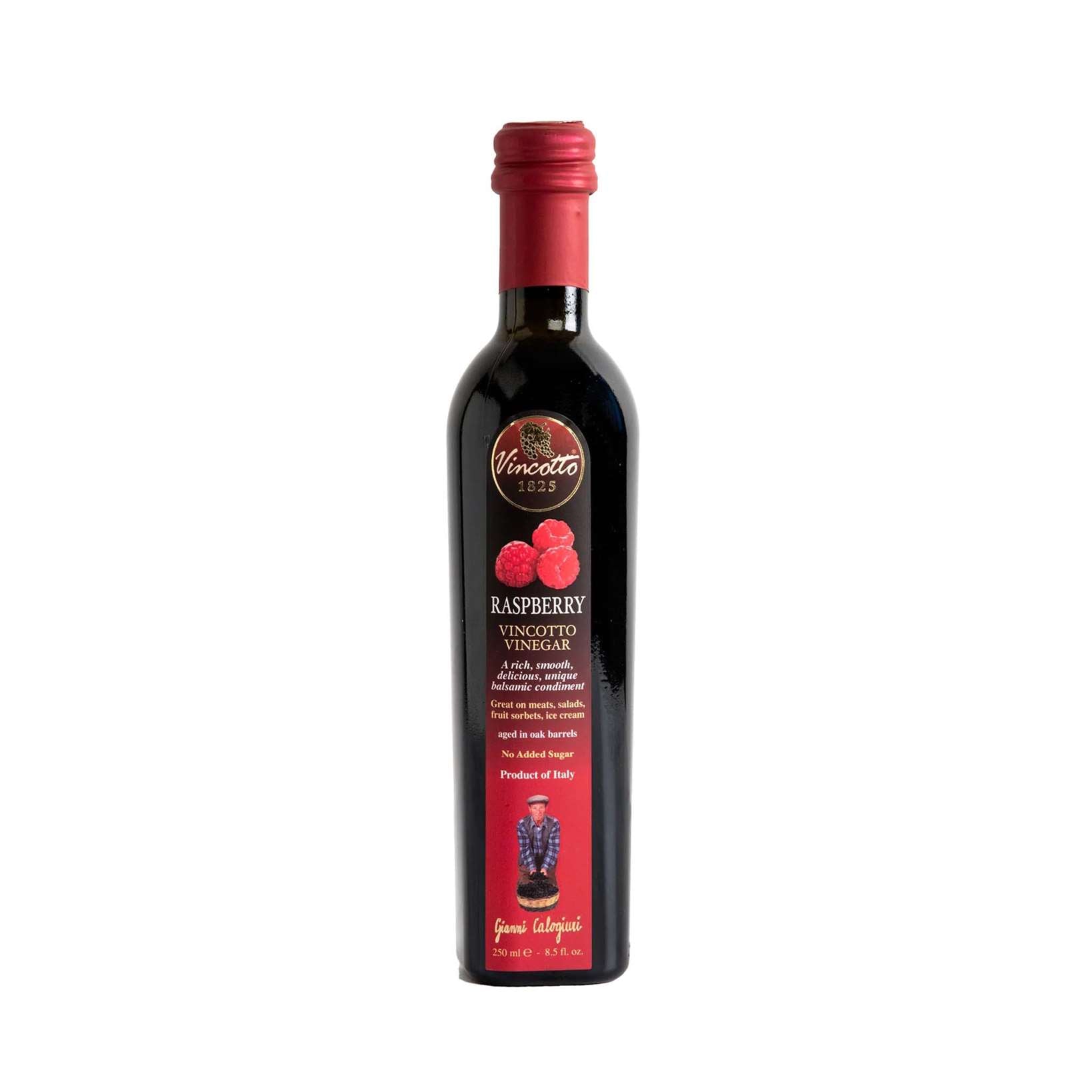 GIANNI CALOGIURI VINCOTTO RASPBERRY VINEGAR 8.5oz – monsieur marcel ...