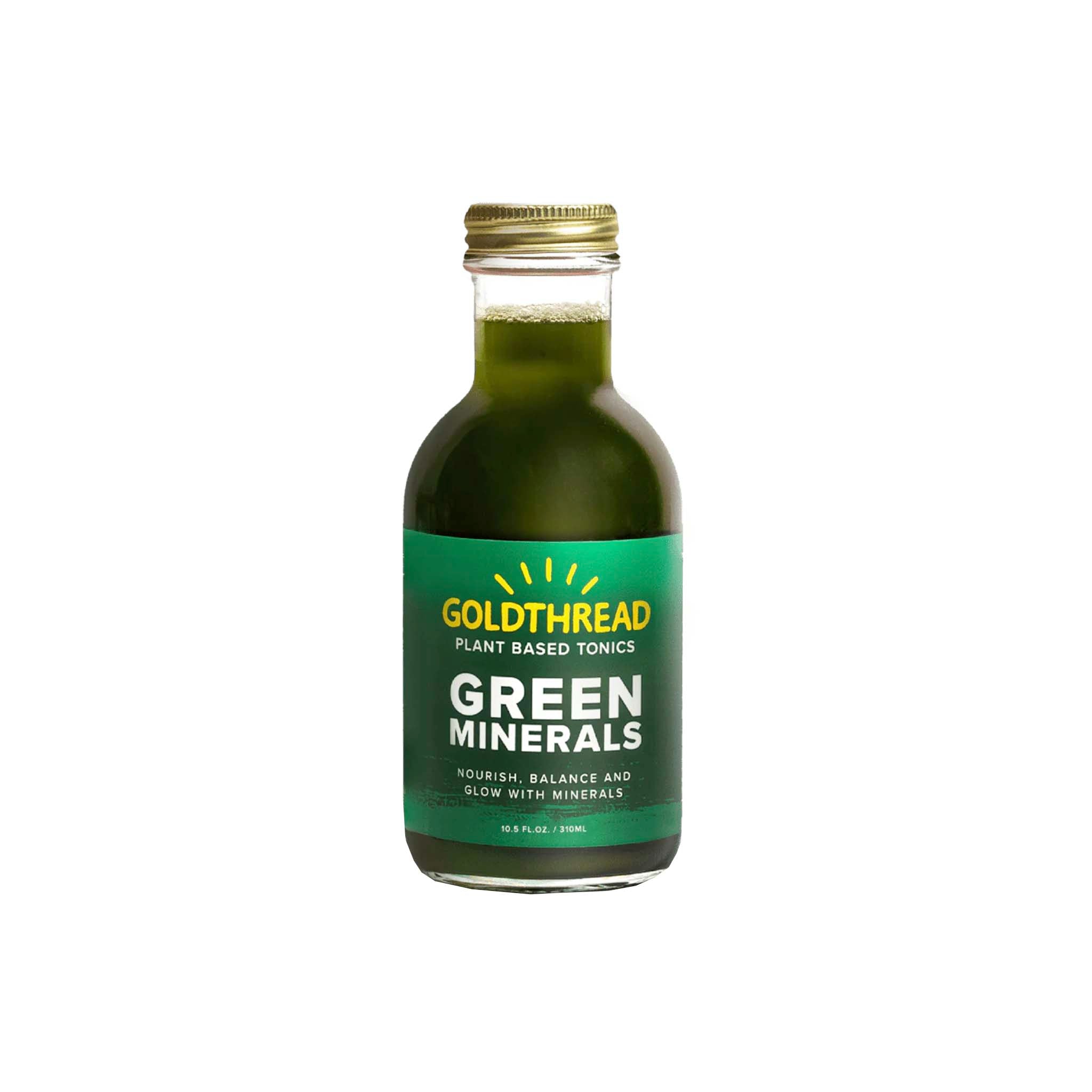GOLDTHREAD GREEN MINERALS tonic 10.5oz – monsieur marcel gourmet market
