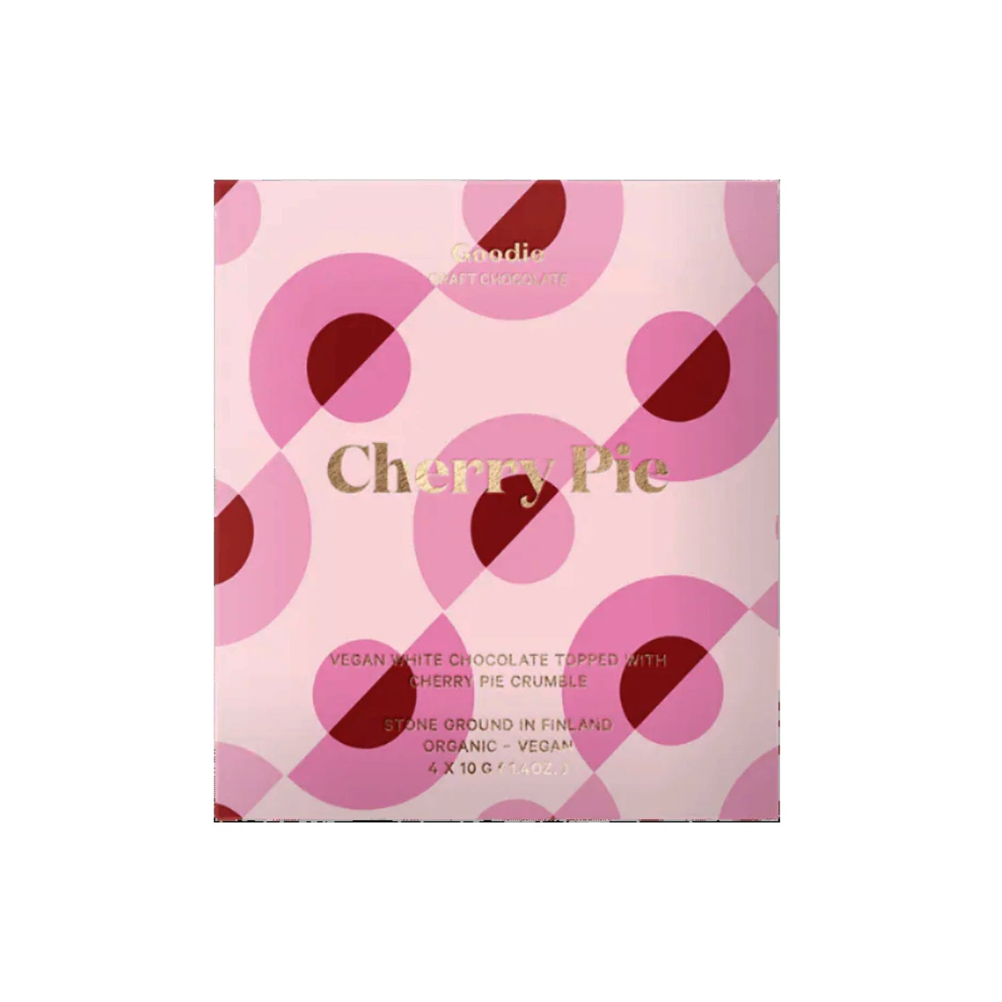 GOODIO CHERRY PIE CRAFT WHITE CHOCOLATE 48g