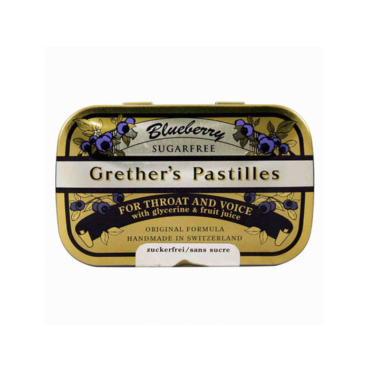 GRETHER'S SUGAR FREE BLUEBERRY PASTILLES 60g