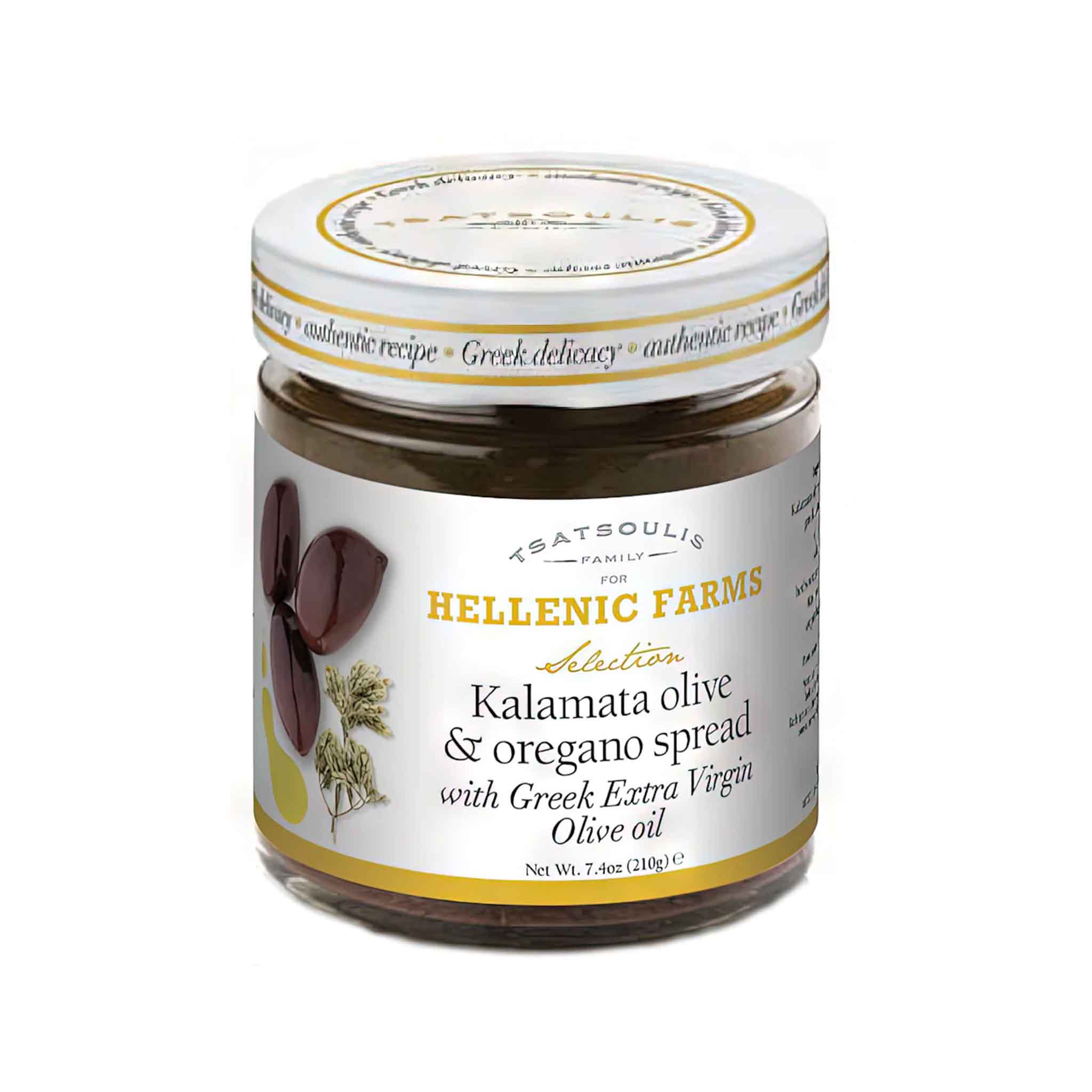 Hellenic Kalamata Olive Oregano Spread