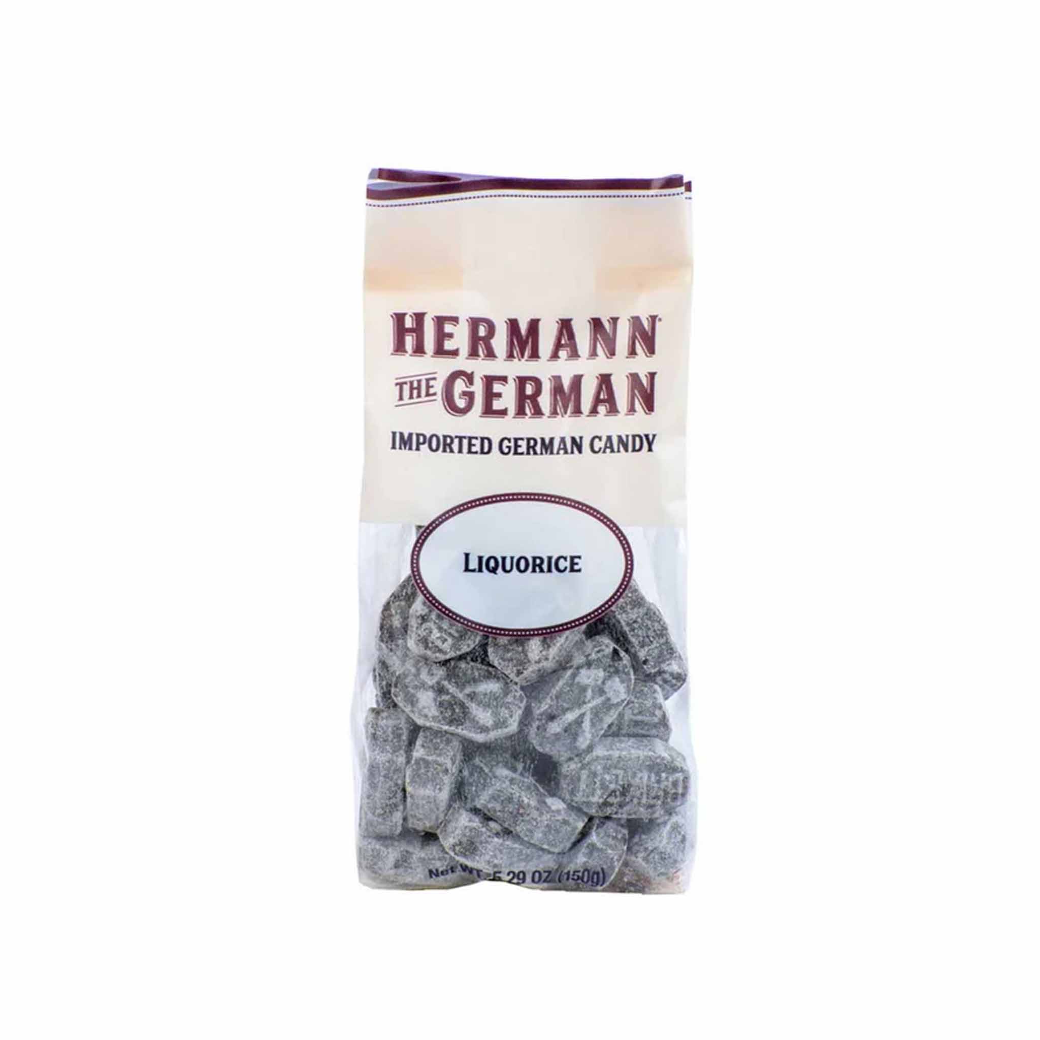 HERMANN THE GERMAN LIQUORICE CANDY 150g