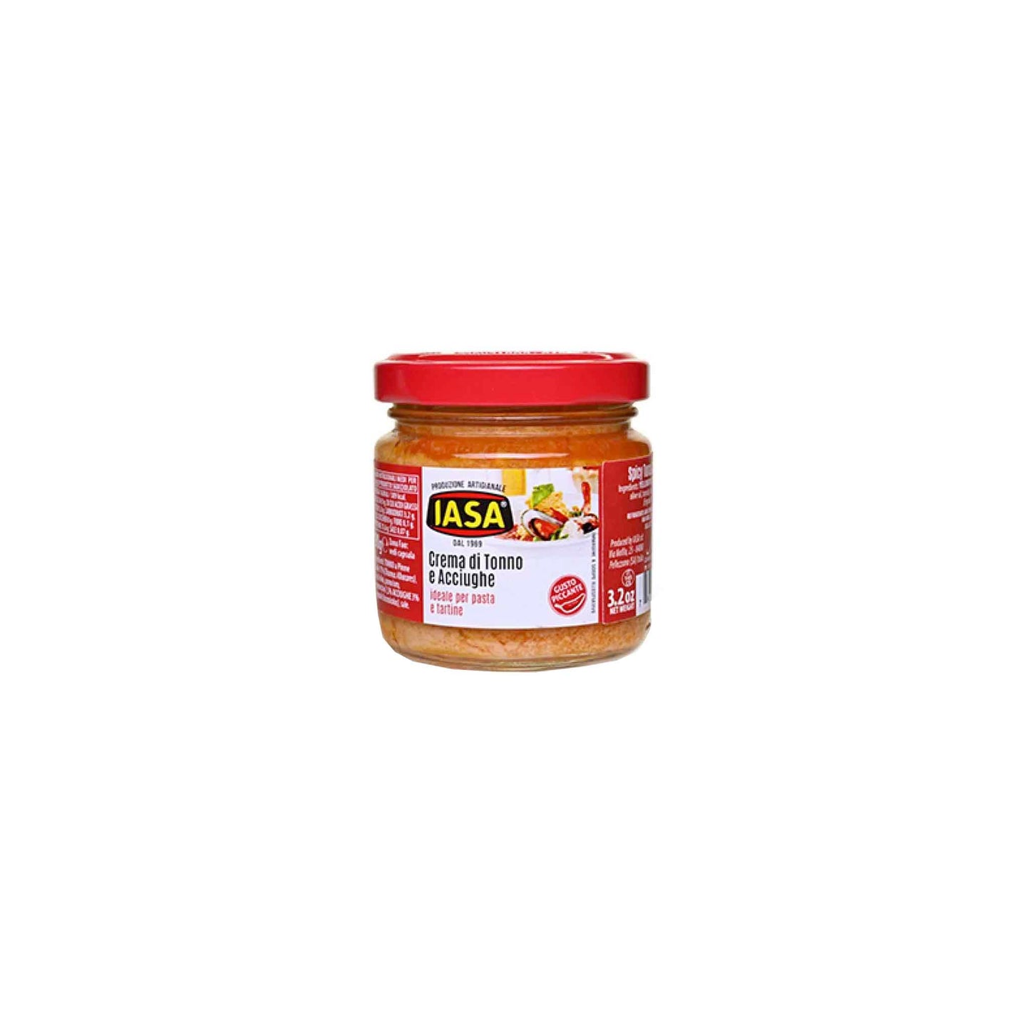 IASA SPICY TUNA and ANCHOVY SPREAD 90g