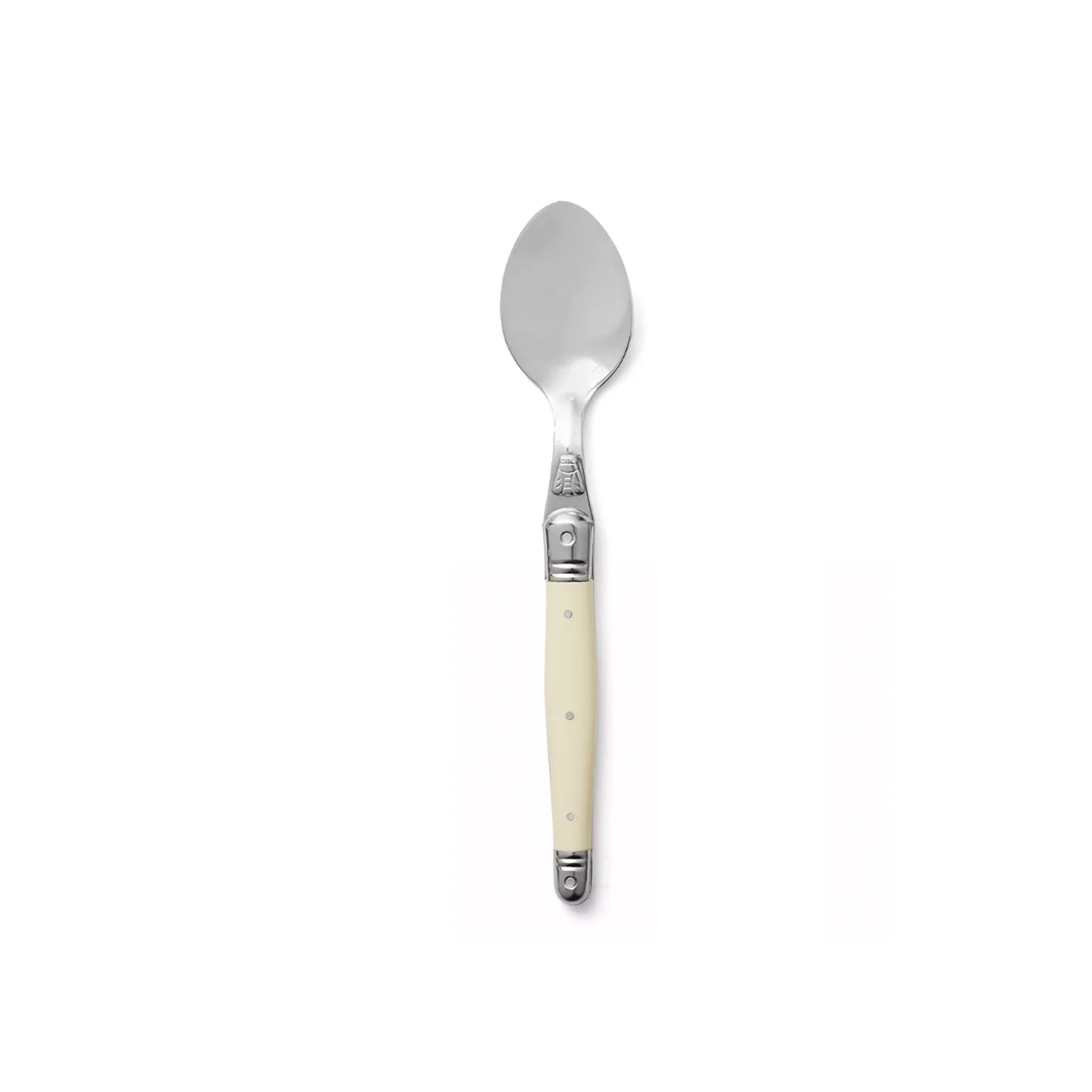 Jean Dubost Laguiole 6 Ivory Soup Spoons | Monsieur Marcel