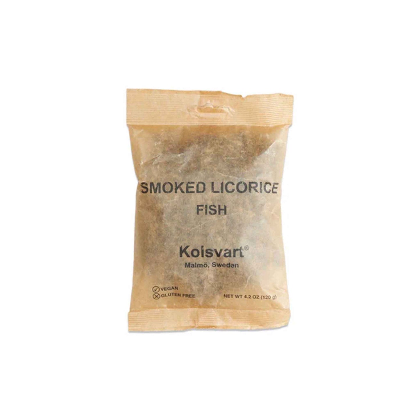 KOLSVART SALTY LICORICE FISH 4.2oz