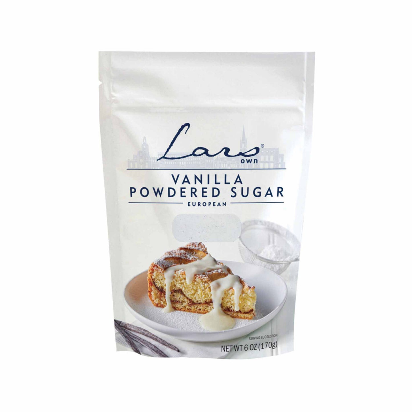 LARS VANILLA POWDERED SUGAR 170g