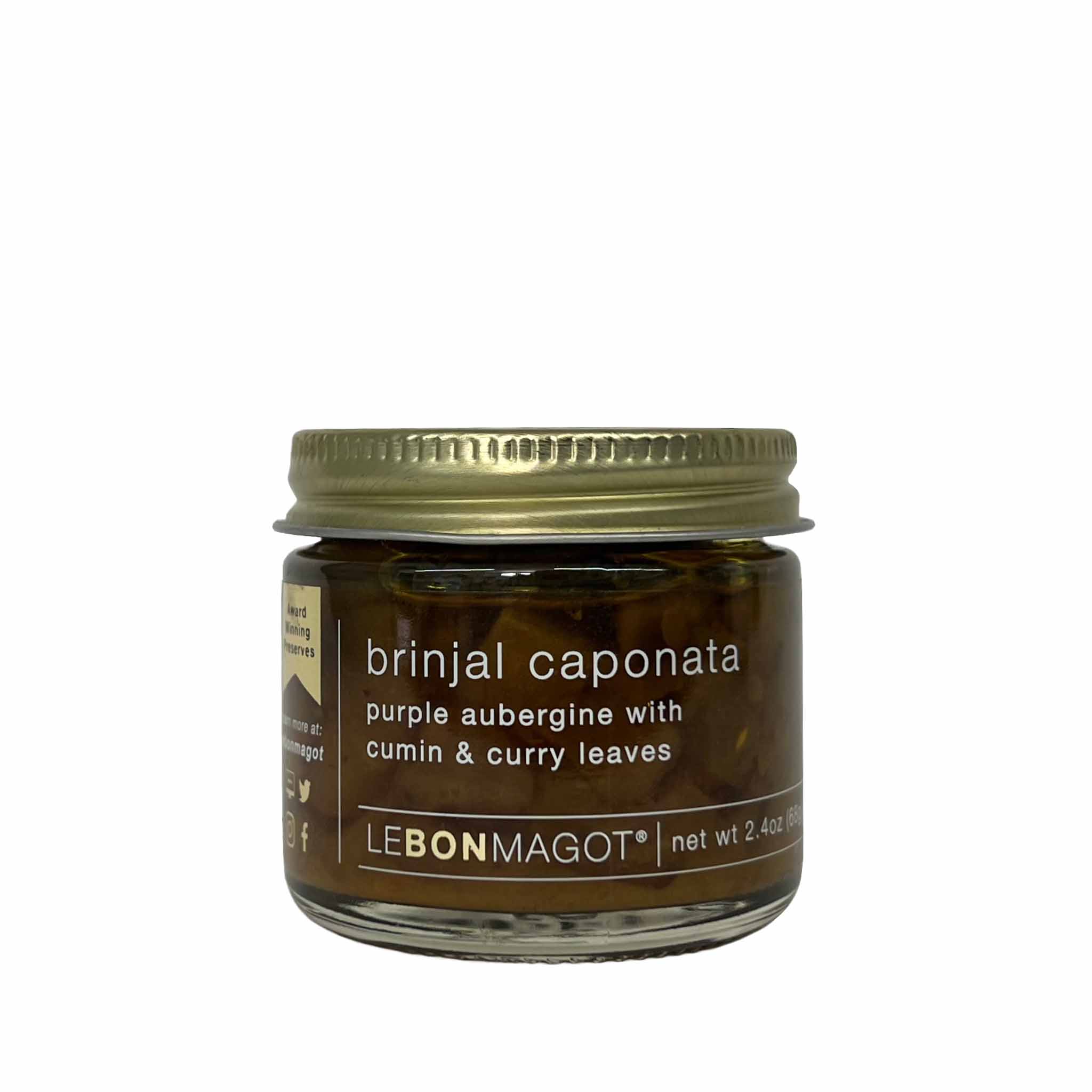 LE BON MAGOT BRINJAL CAPONATA 2.4oz – monsieur marcel gourmet market
