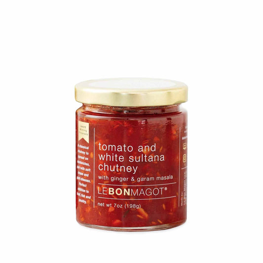 LE BON MAGOT TOMATO WHITE SULTANA CHUTNEY 200g
