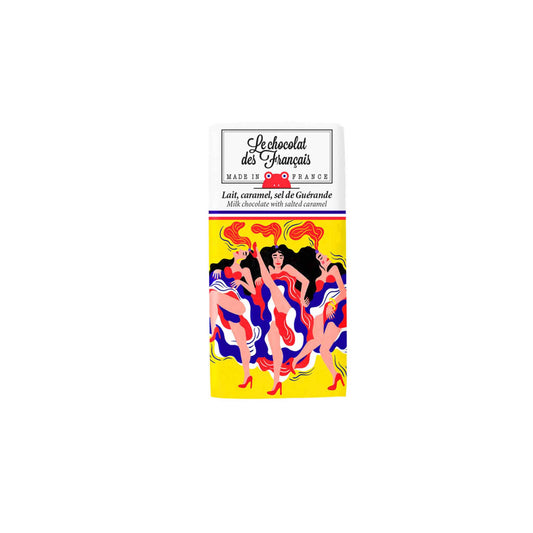 LE CHOCOLAT DEs FRANCAIS MILK CHOCOLATE WITH SALTED CARAMEL 30g