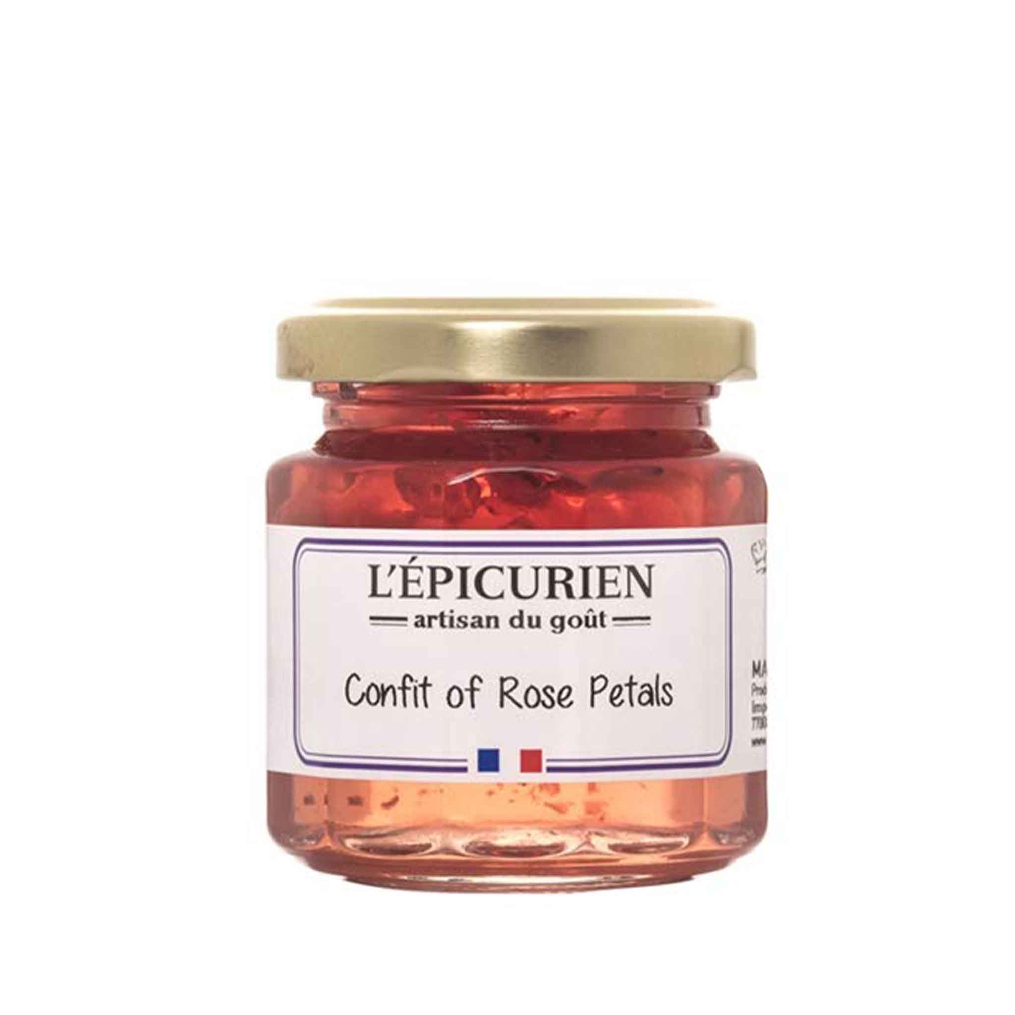 L'EPICURIEN CONFIT OF ROSE PETALS 125g