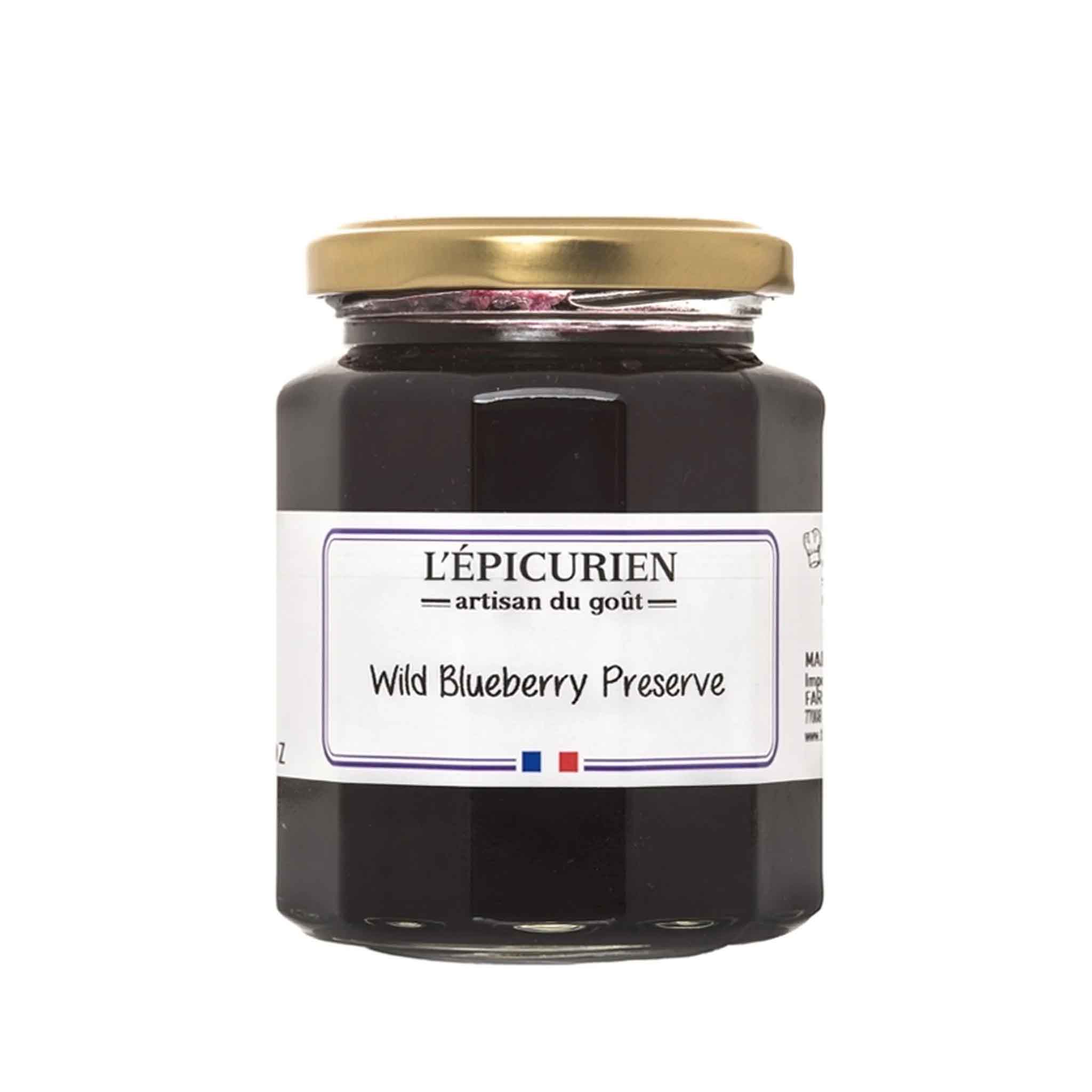 L'EPICURIEN WILD BLUEBERRY PRESERVES 320g