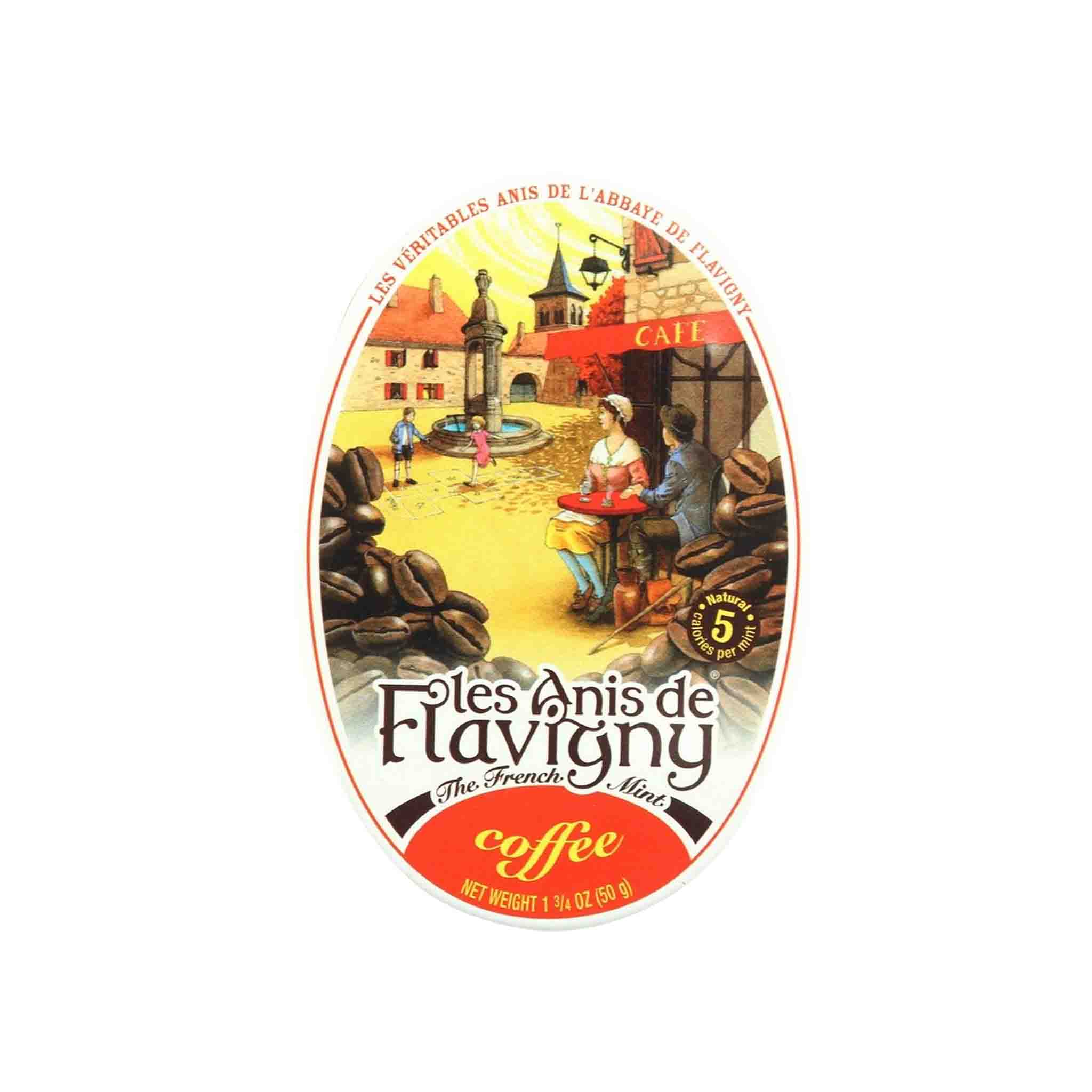 LES ANIS DE FLAVIGNY COFFEE MINT TIN 50g – monsieur marcel gourmet