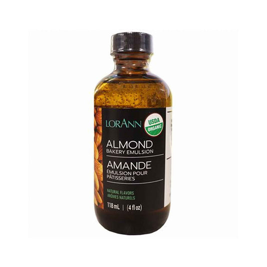 LORANN ORGANIC ALMOND EMULSION 4oz