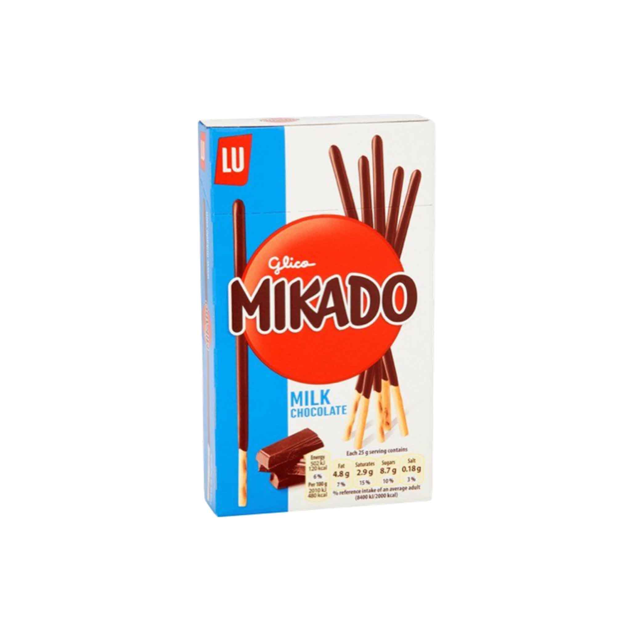 LU MIKADO MILK CHOCOLATE STICKS 30g
