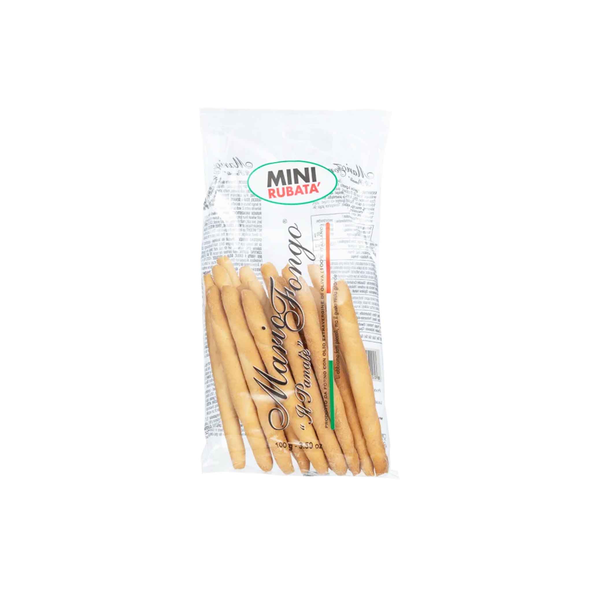 Mario Fongo Rack MARIO FONGO MINI GRISSINI BREADSTICKS 100g – monsieur marcel gourmet market