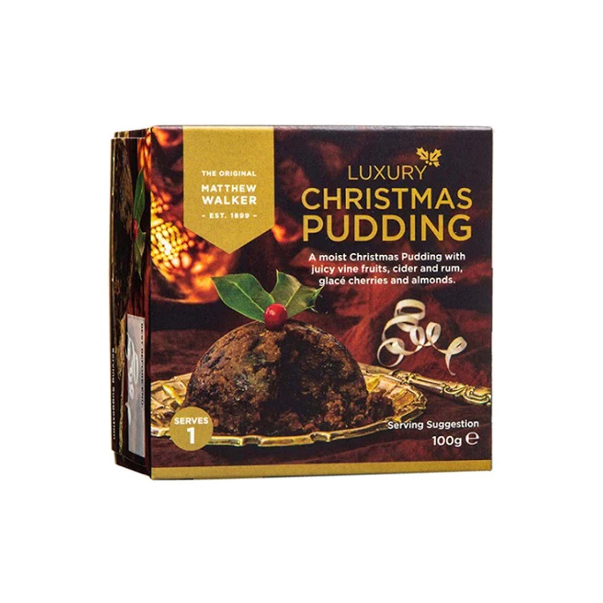 This pudding is vegetarian-friendly and contains no artificial colors, flavors, or preservatives but contains cereals that have gluten and nuts.