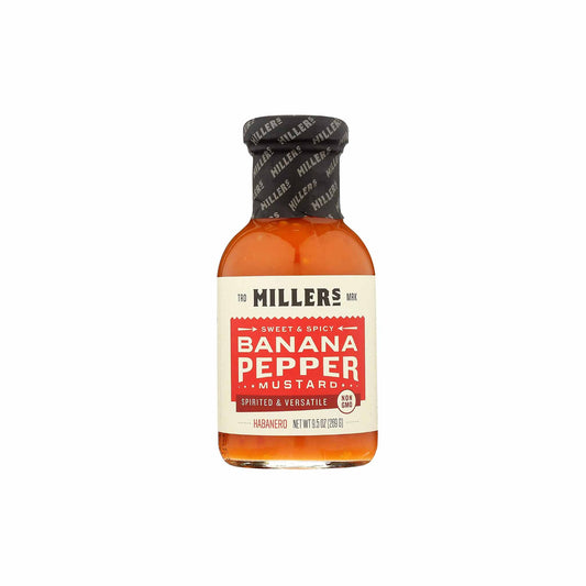 MILLER'S HABANERO BANANA PEPPER SAUCE 9.5oz