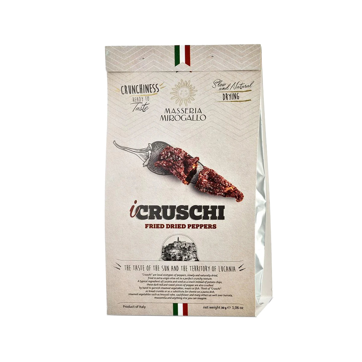 MIROGALLO CRUSCHI PEPPERS 30g