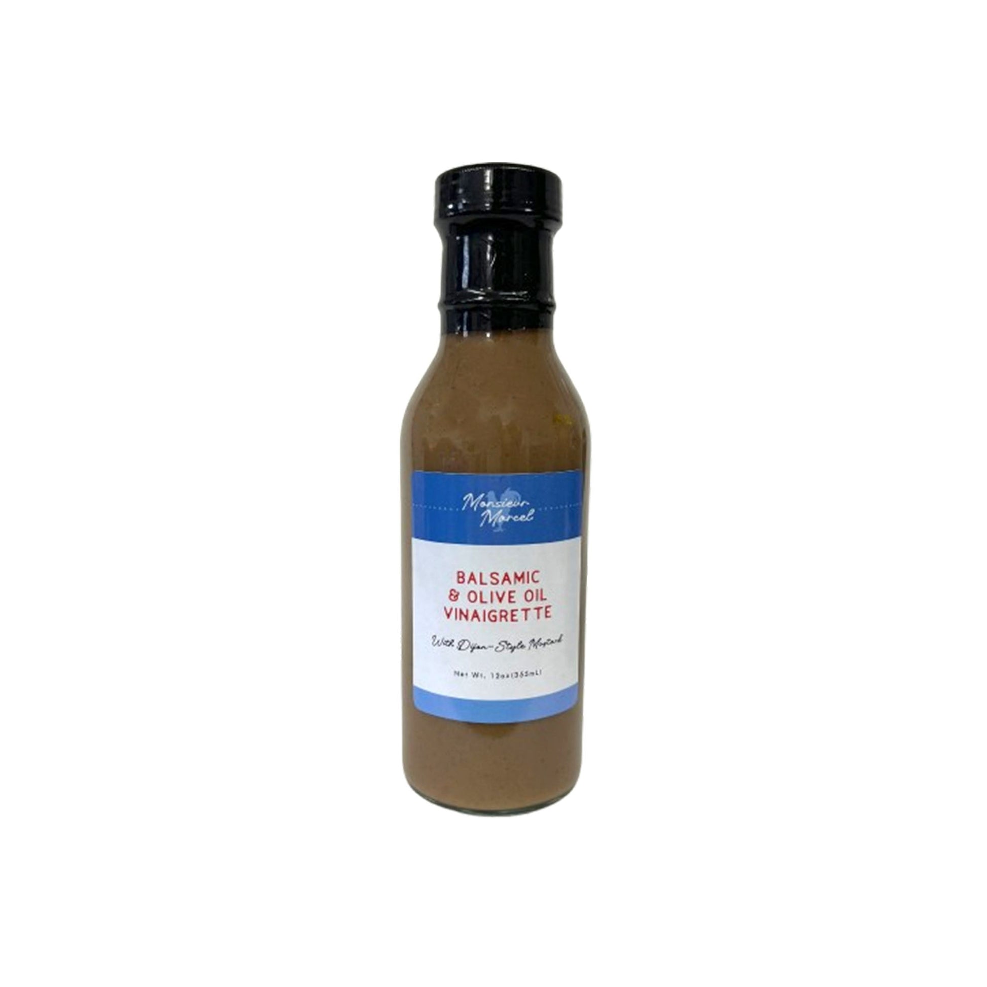 MONSIEUR MARCEL BALSAMIC & OLIVE OIL DRESSING 12oz MONSIEUR MARCEL BALSAMIC & OLIVE OIL DRESSING 12oz