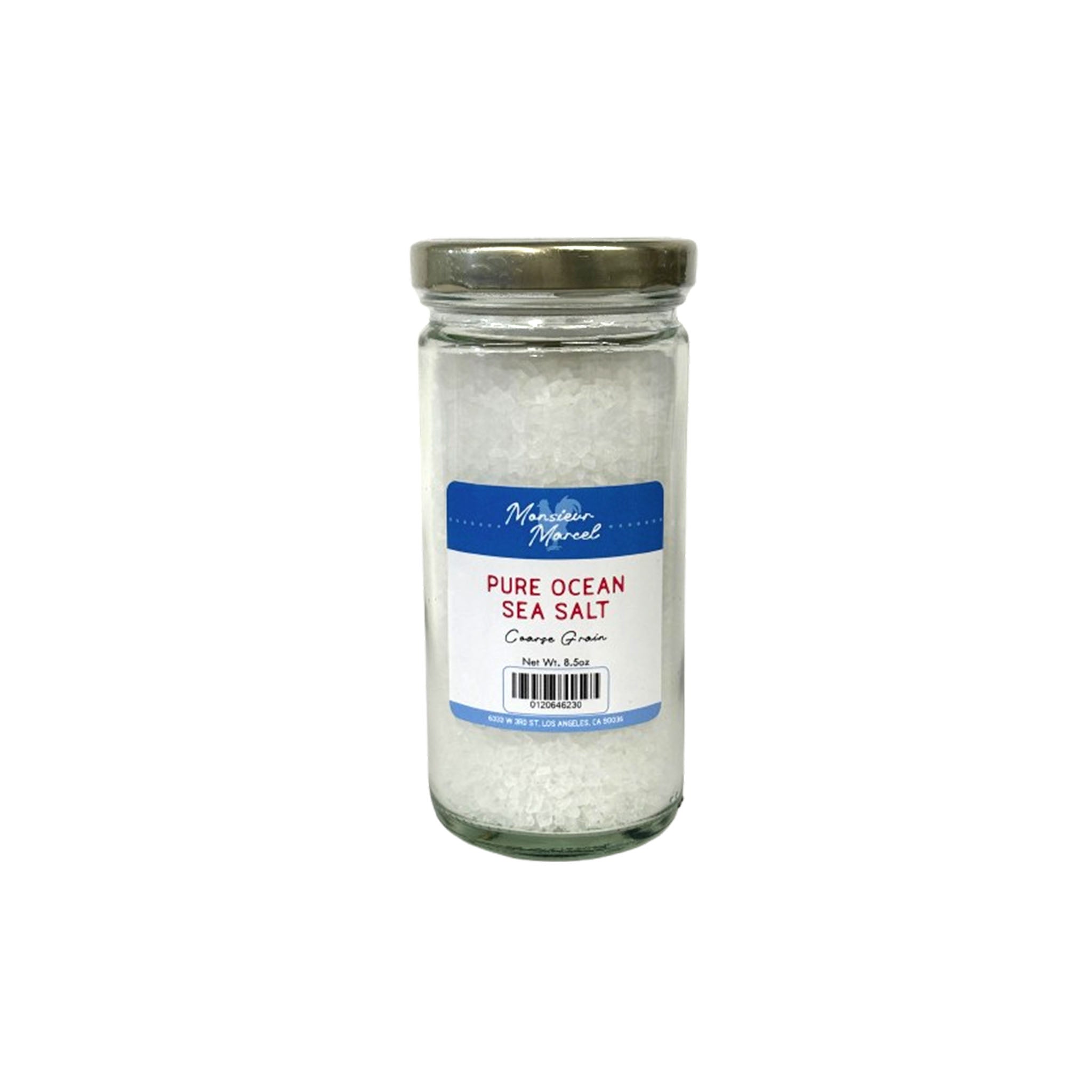 Sea Salt Pure Java MONSIEUR MARCEL PURE OCEAN SEA SALT COARSE 8.5oz – monsieur marcel ...