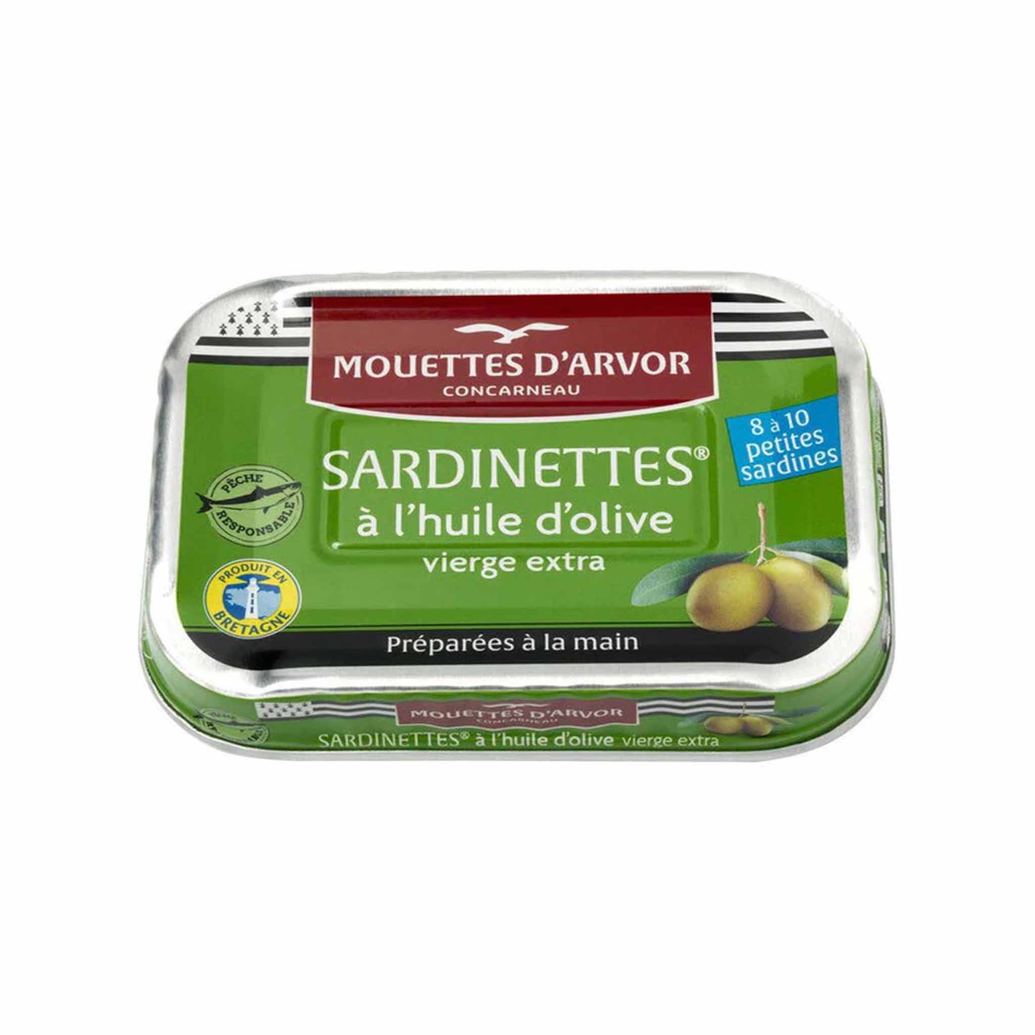 Mouettes Darvor Small Sardines Olive Oil