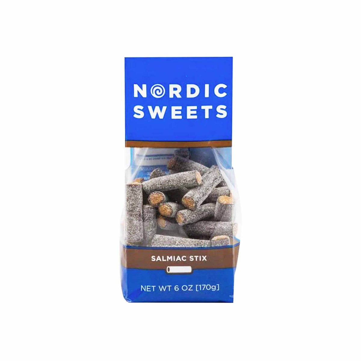 NORDIC SALTY LICORICE SALMIAC STIX 6oz