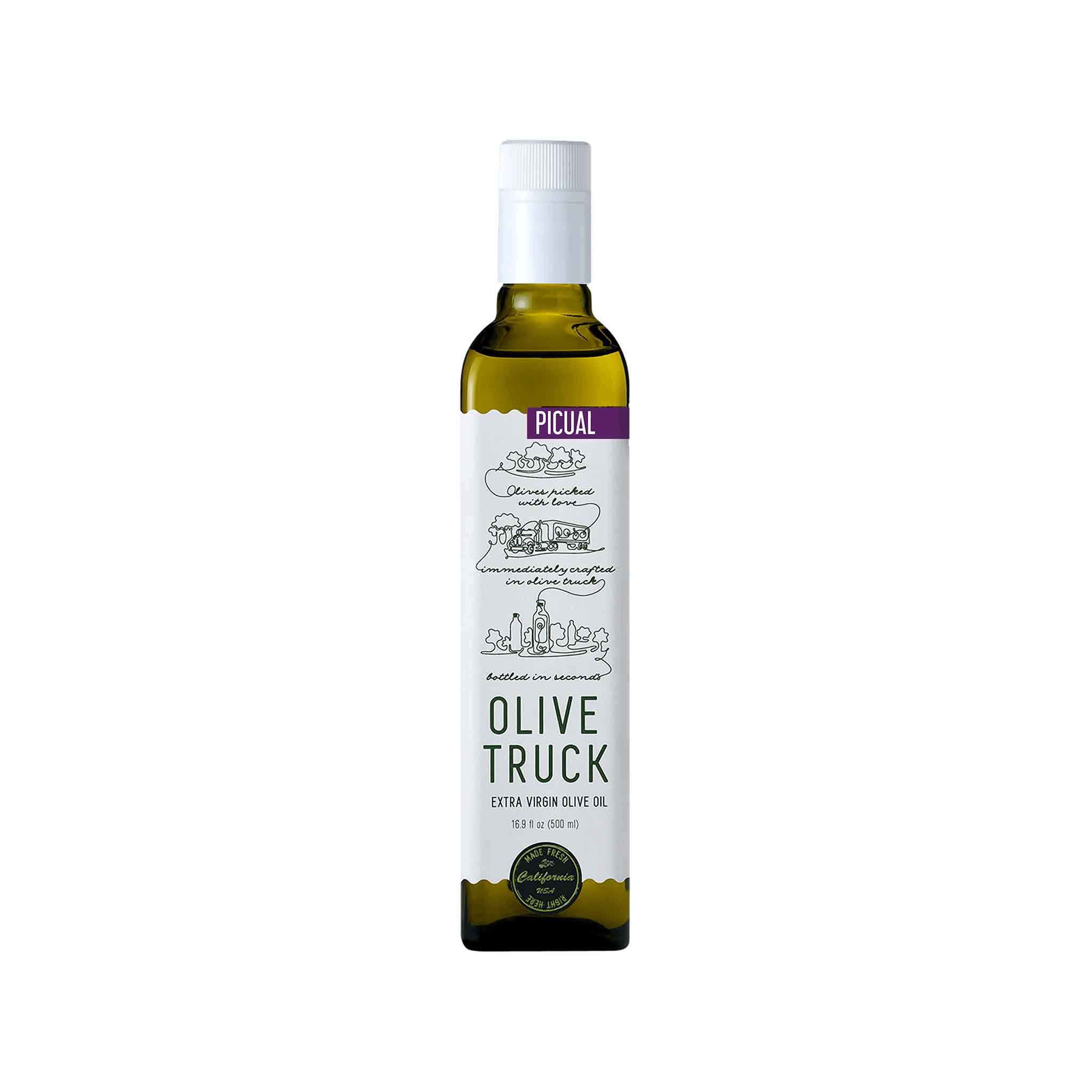 OLIVE TRUCK PICUAL EXTRA VIRGIN OLIVE OIL 16.9oz