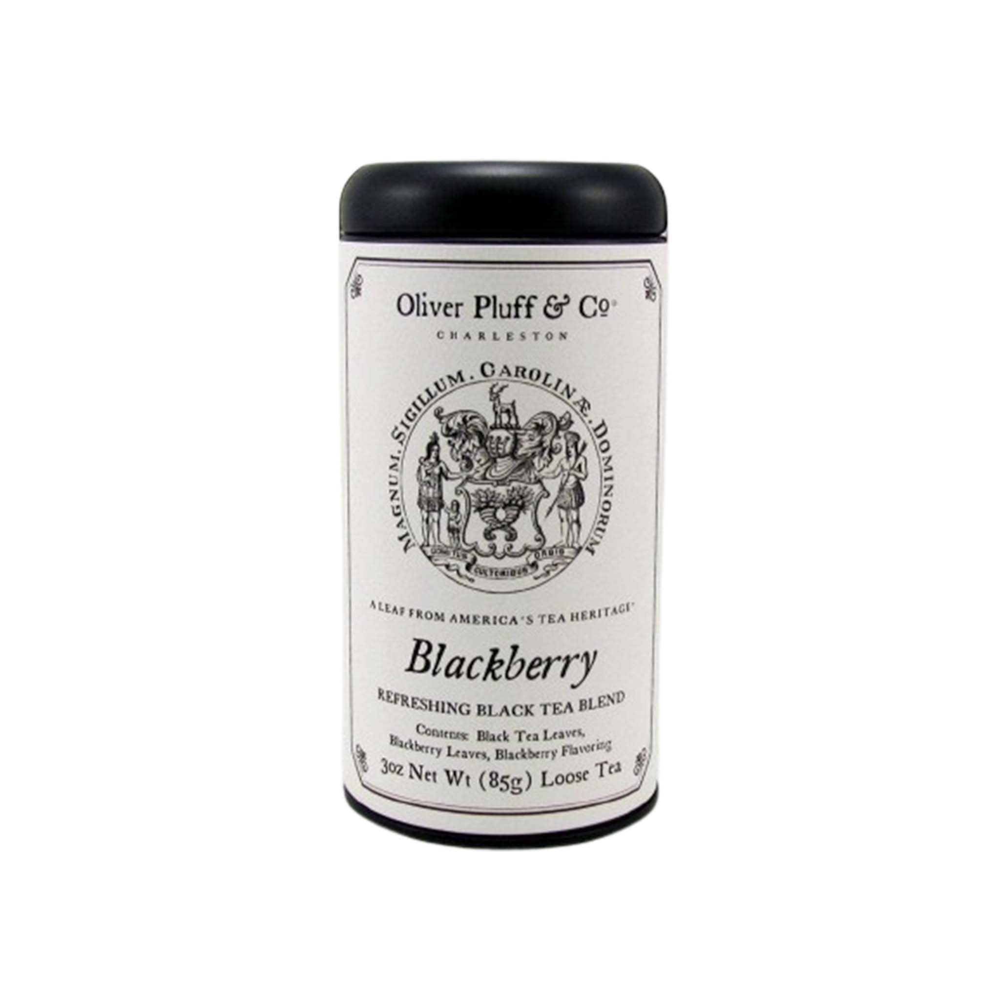 OLIVER PLUFF LOOSE BLACKBERRY TEA 3oz