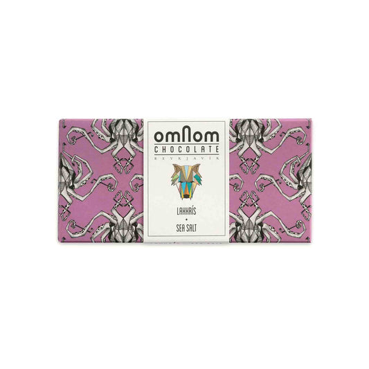OMNOM SEA SALT & LICORICE CHOCOLATE BAR 60g