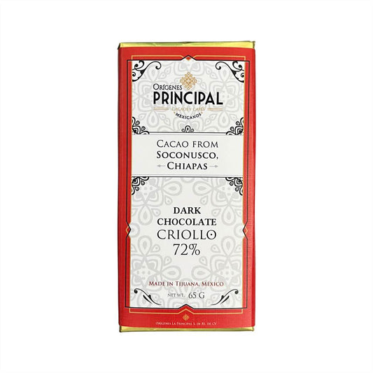 ORIGENES PRINCIPAL 72% DARK CHOCOLATE 65g