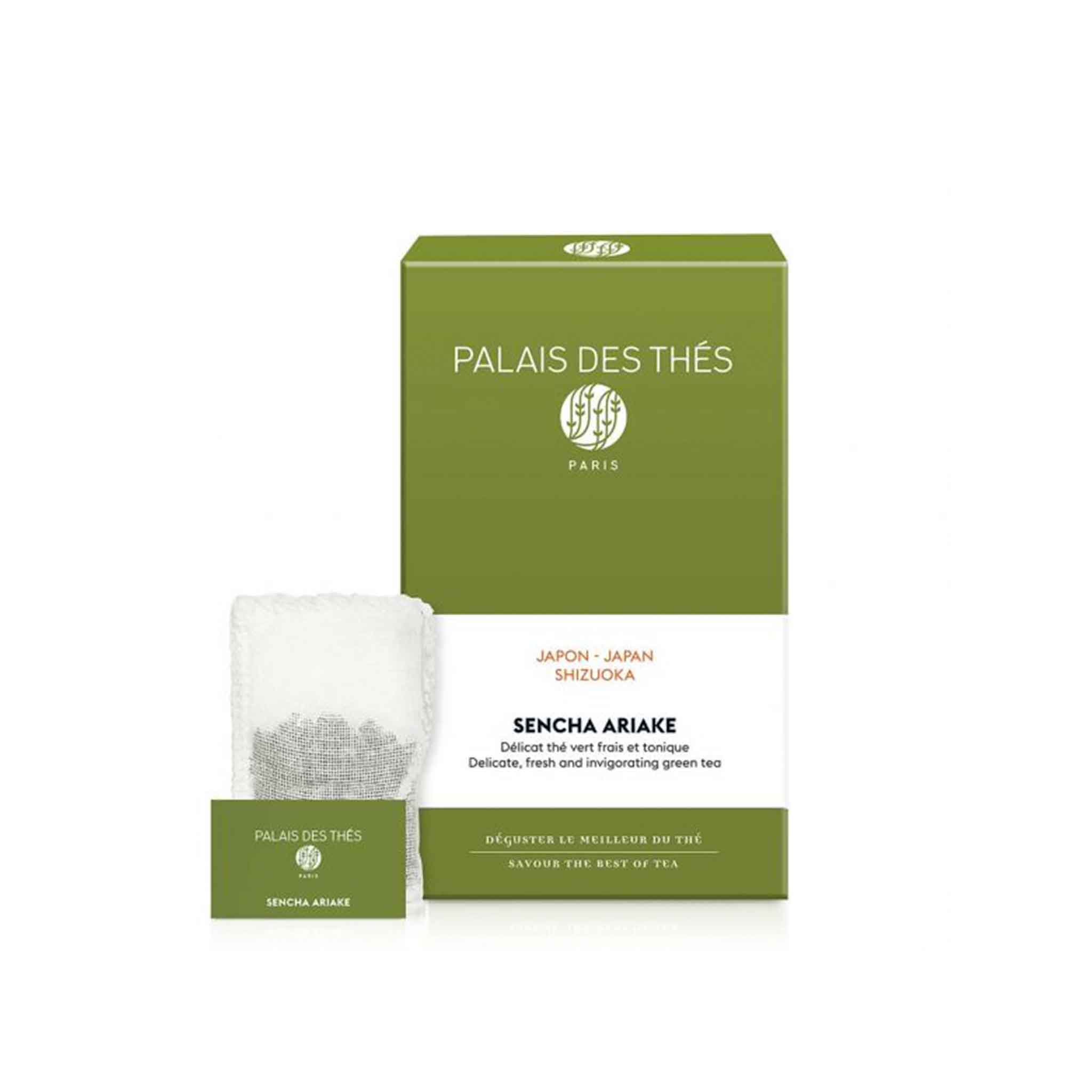 PALAIS DES THES SENCHA ARIAKE TEA BAGS 40g – monsieur marcel