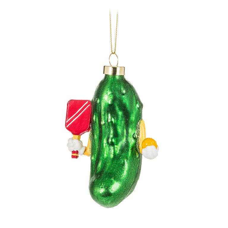 RAZ PICKLEBALL PICKLE ORNAMENT
