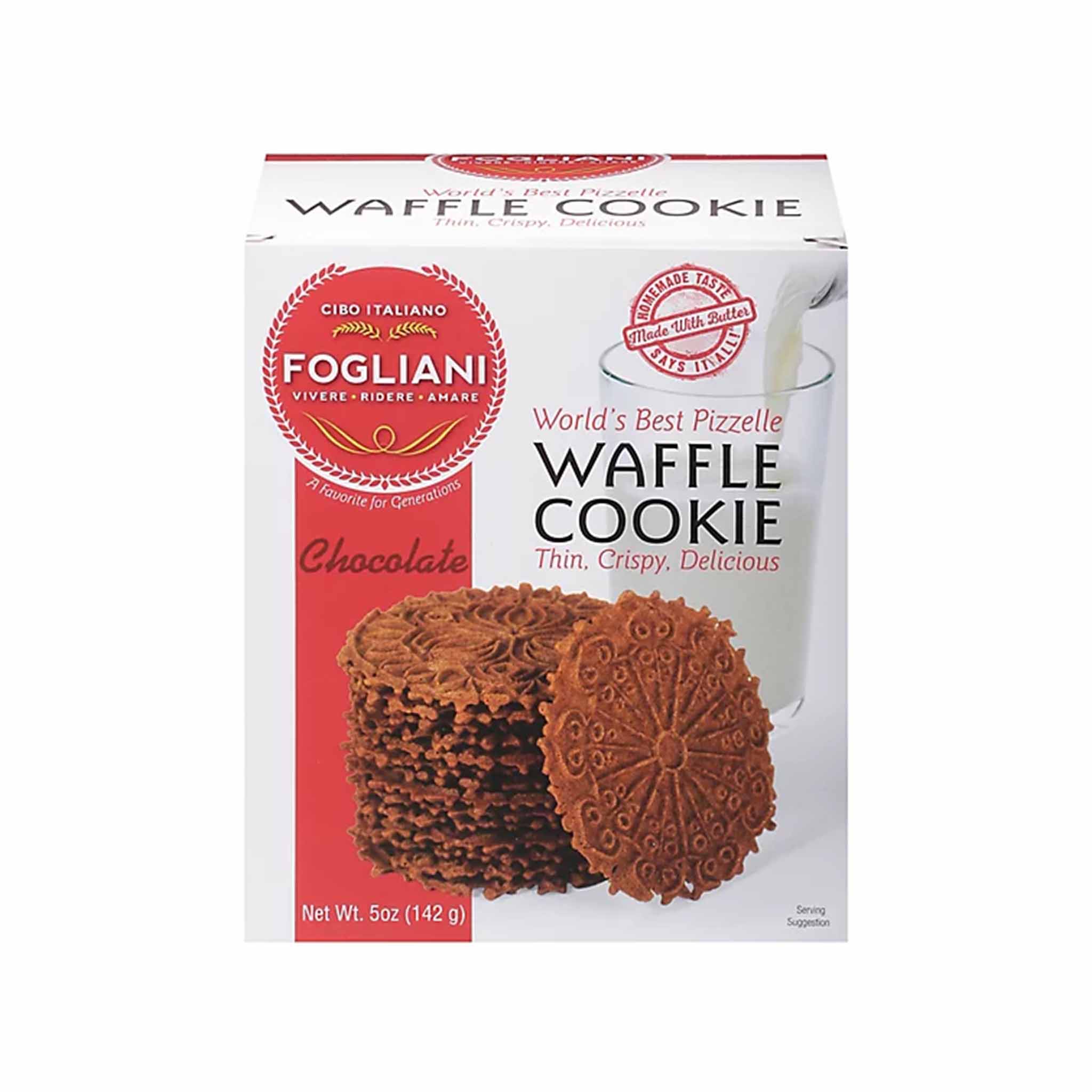 PIZZELLE CHOCOLATE WAFFLE COOKIE 5oz