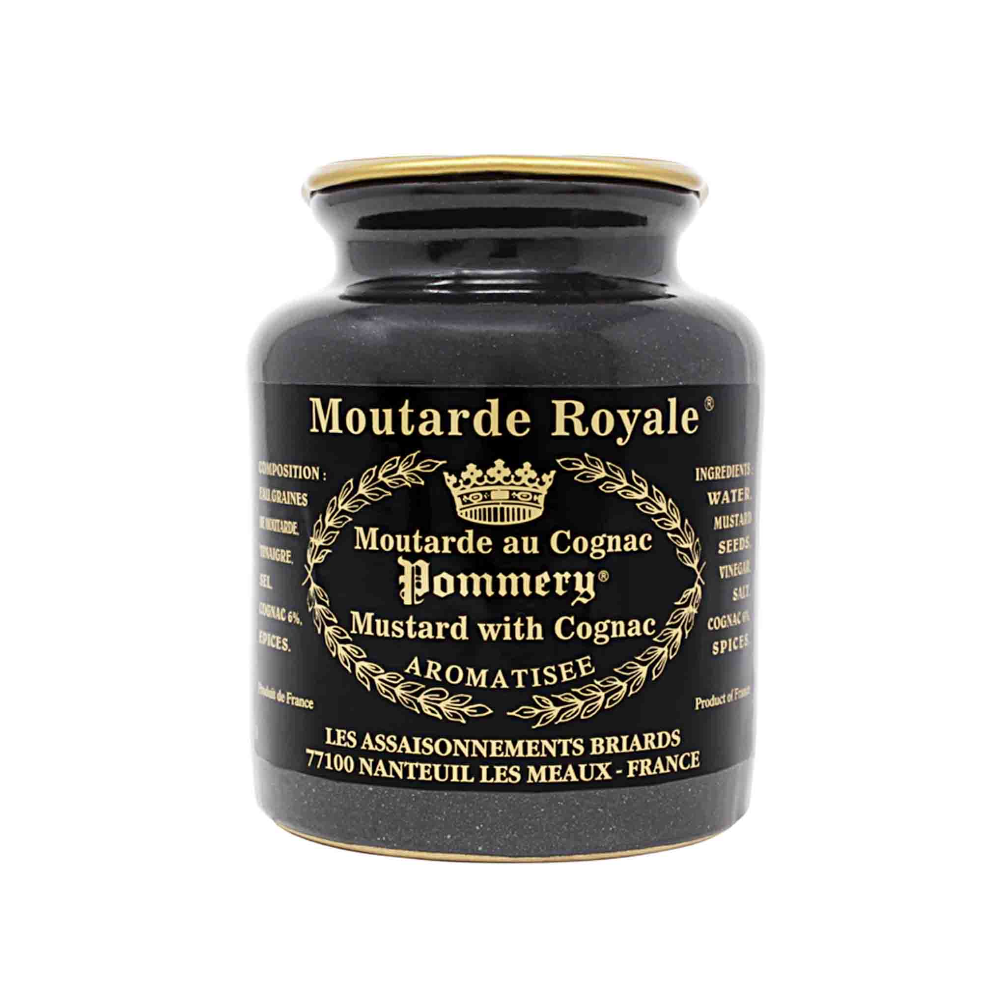 POMMERY ROYAL MUSTARD WITH COGNAC 250g