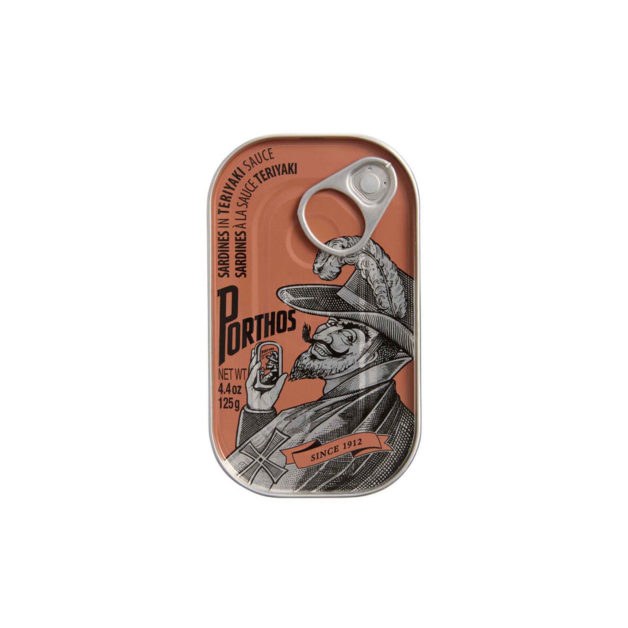 PORTHOS SARDINES IN TERIYAKI 125g – monsieur marcel gourmet market