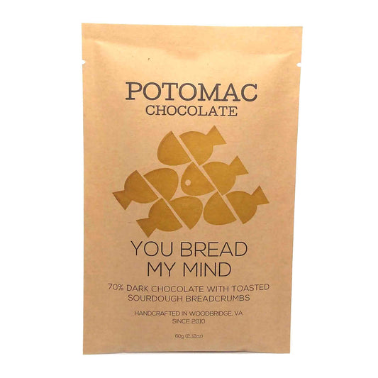 POTOMAC 70% DARK CHOCOLATE YOU BREAD MY MIND 60g