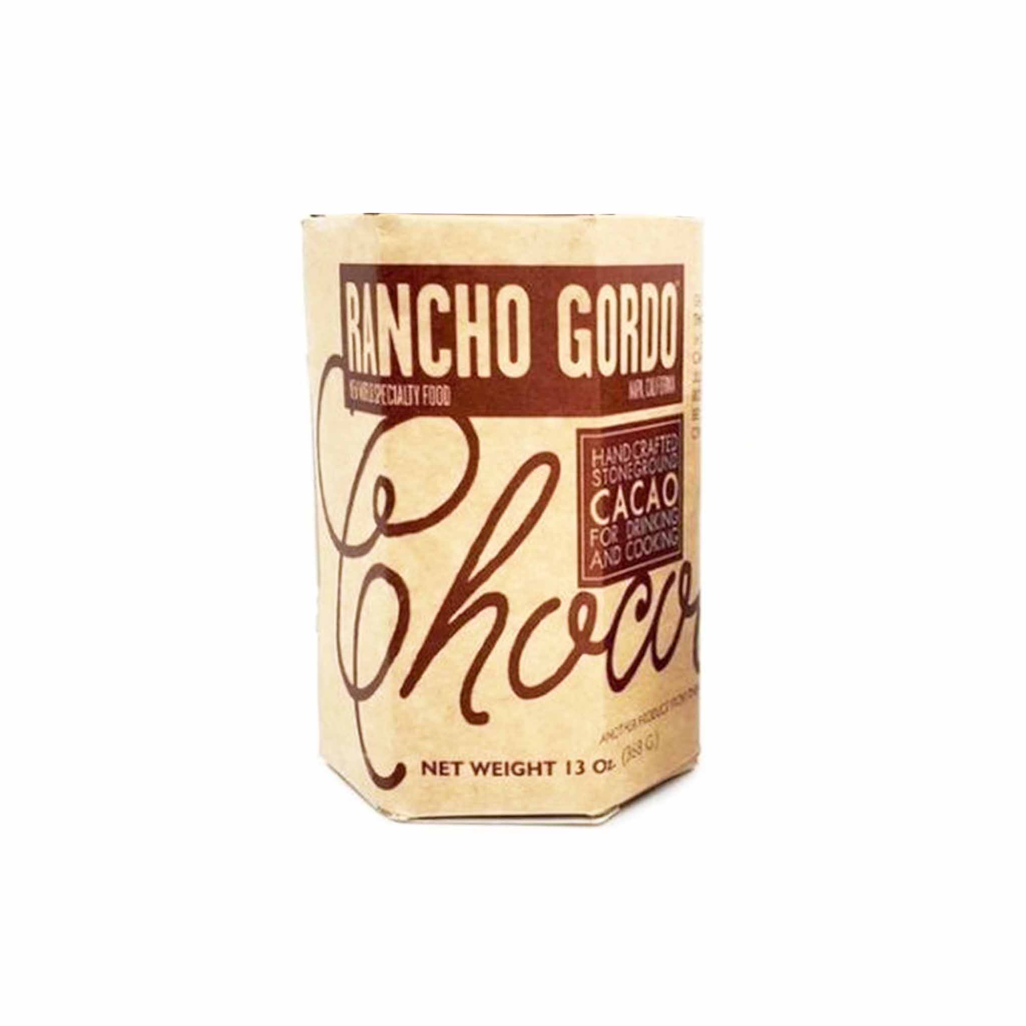 Ranch Gordo Stoneground Chocolate 14.1oz | Monsieur Marcel
