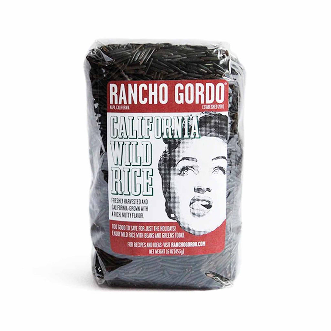 RANCHO GORDO CALIFORNIA WILD RICE 453g – monsieur marcel gourmet market