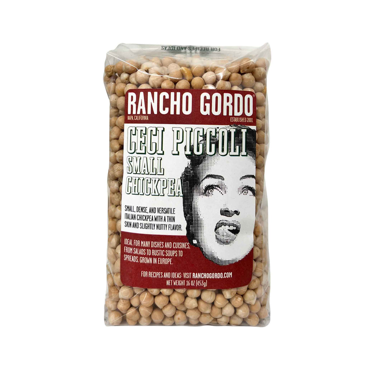 RANCHO GORDO CECI PICCOLI SMALL CHICKPEA 16oz – monsieur marcel gourmet ...