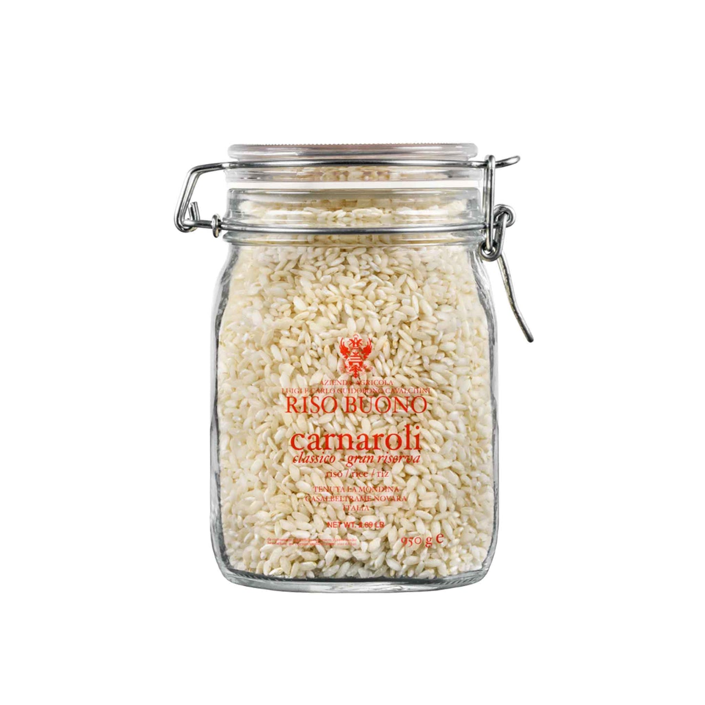 RISO BUENO AGED CARNAROLI VETRO JAR 950g