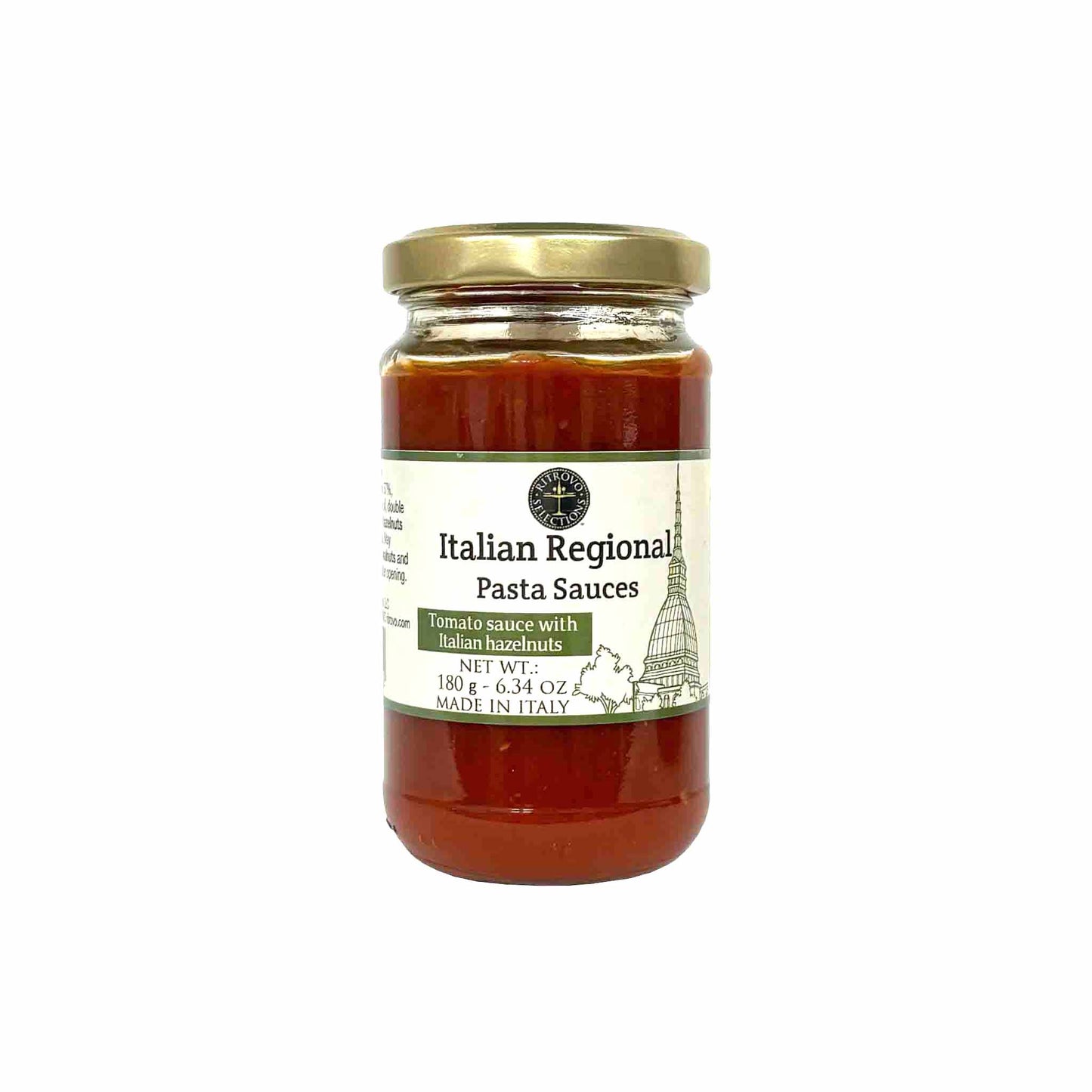 RITROVO ITALIAN PASTA SAUCE WITH HAZELNUTS 180g