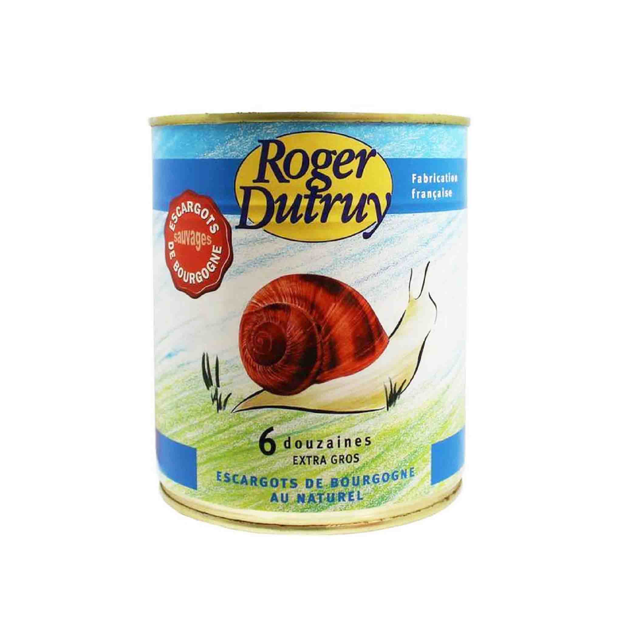 ROGER DUTRUY BURGUNDY SNAILS 6 DOZEN EXTRA LARGE 800g – monsieur marcel ...