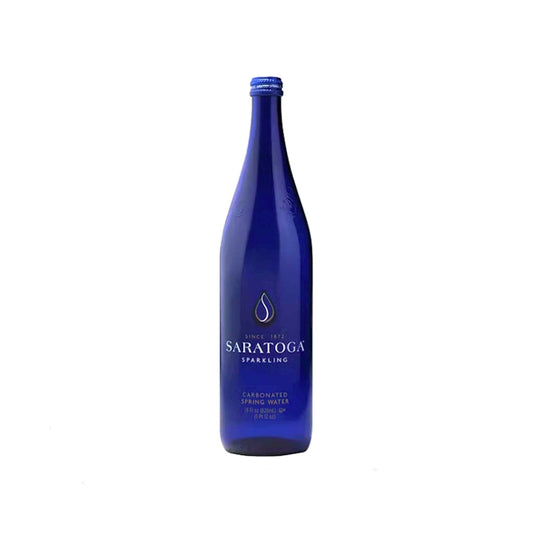 SARATOGA SPARKLING WATER 28OZ